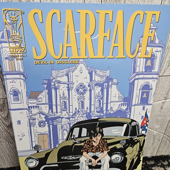 SCARFACE Devil In Disguise Comic Book Issue No. 1 Tony Montana IDW Publishing - Picture 4 of 12